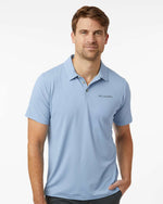 Men's Tech Trail Utility Polo - Ripple Blue
