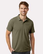 Men's Tech Trail Utility Polo - Stone Green