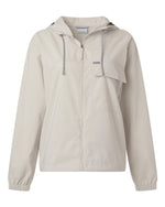 Women's Skien Valley Hooded Lightweight Jacket - Dark Stone