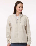 Women's Skien Valley Hooded Lightweight Jacket - Dark Stone