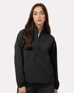 Women's Sucker for Summer Half-Zip Pullover - Black