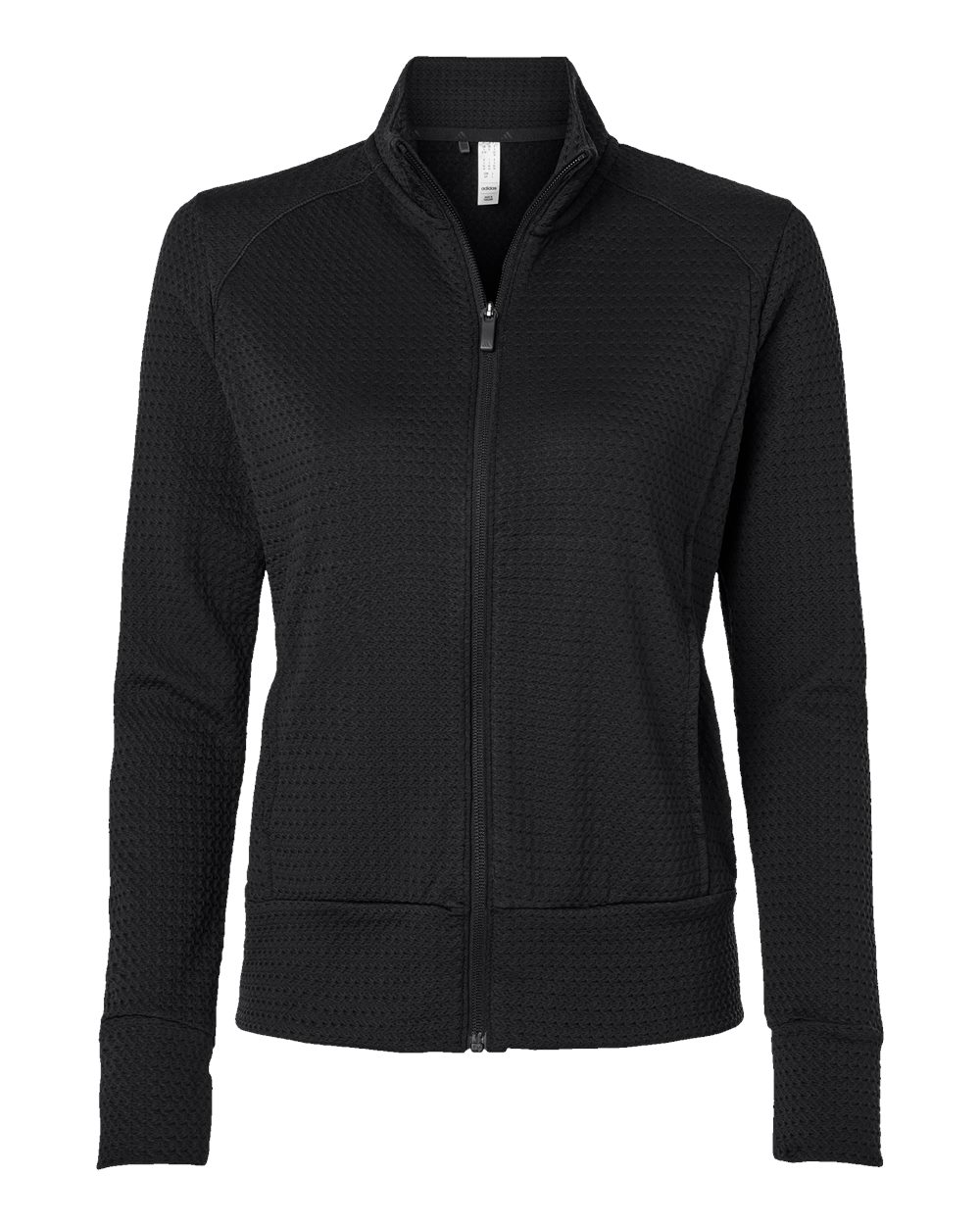 Women's Ultimate365 Textured Full-Zip Jacket - Black