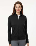 Women's Ultimate365 Textured Full-Zip Jacket - Black