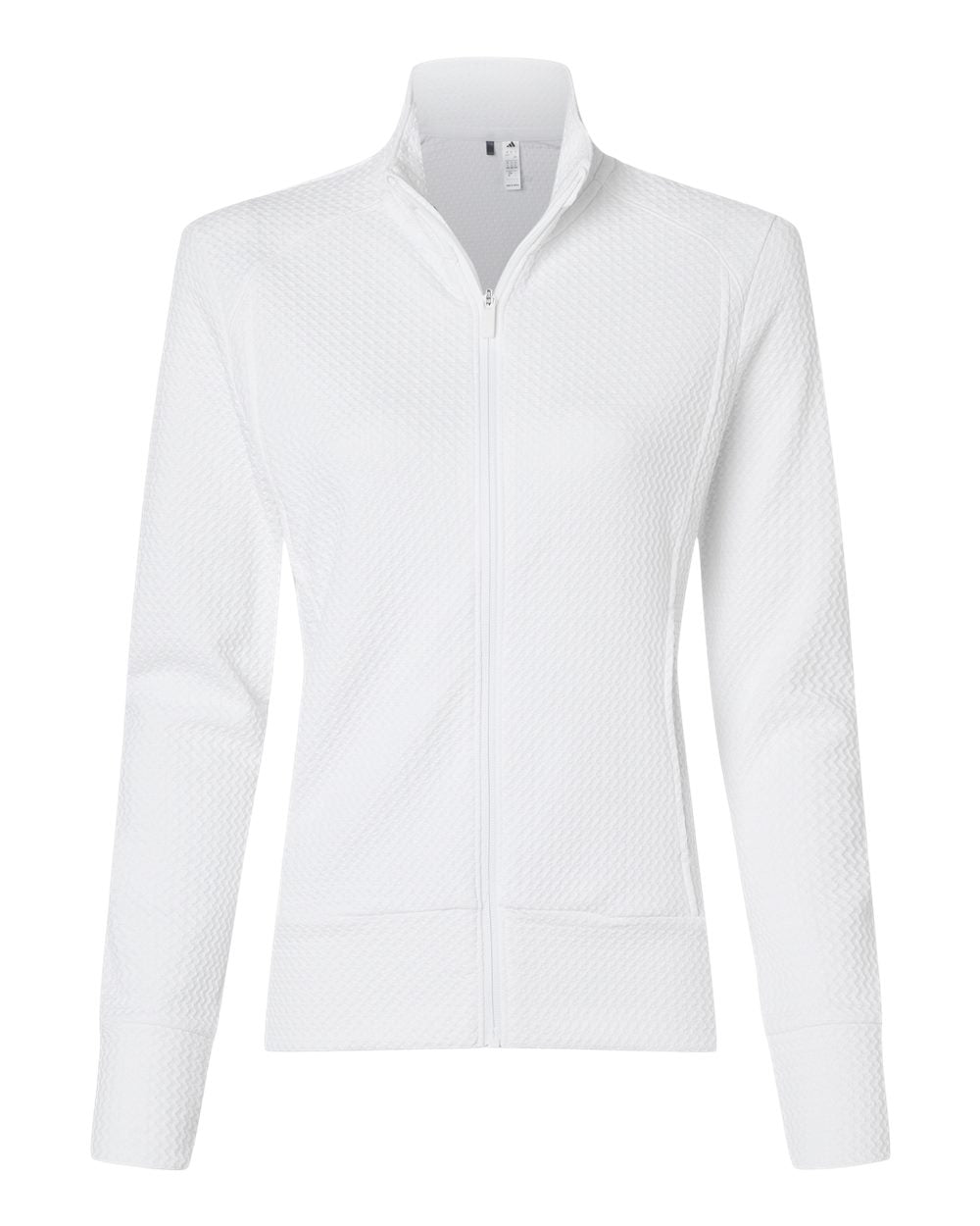 Women's Ultimate365 Textured Full-Zip Jacket - White