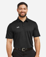 Men's Tech Polo - Black/ White