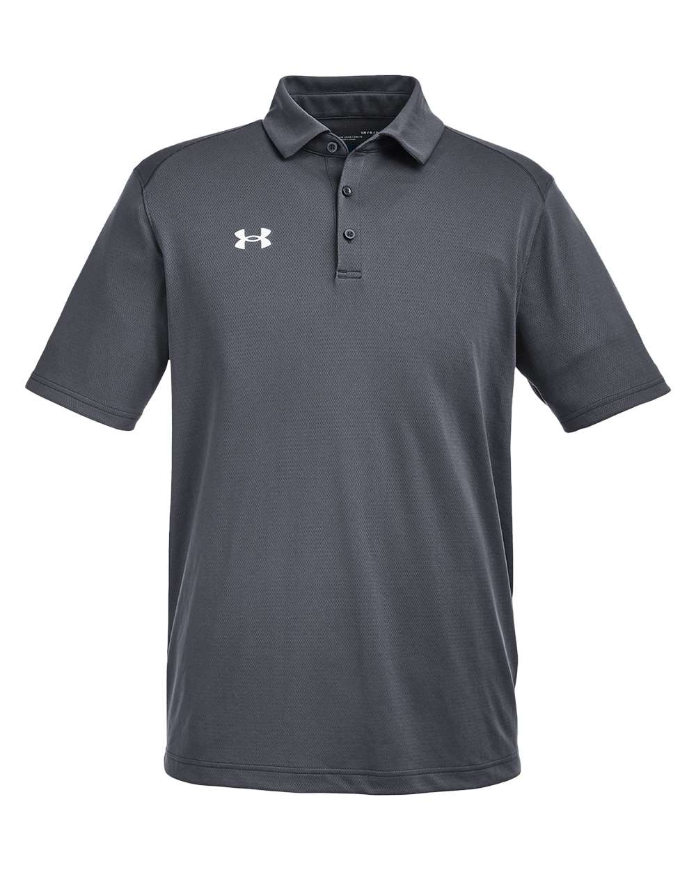 Men's Tech Polo - CS Grey Light Heather/ White