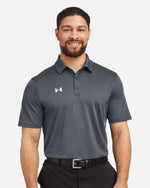 Men's Tech Polo - CS Grey Light Heather/ White