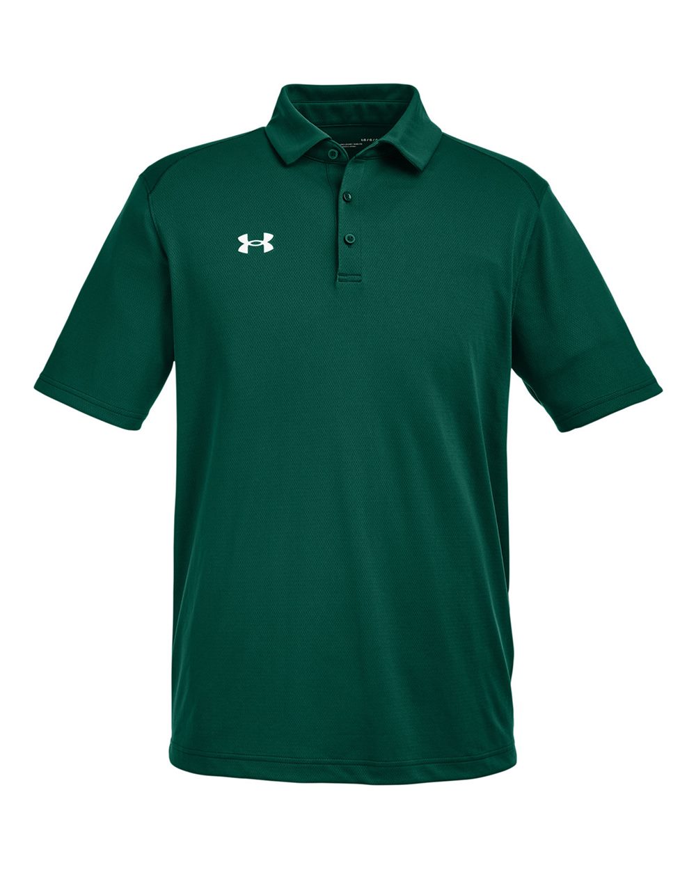 Men's Tech Polo - Forest Green/ White