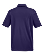 Men's Tech Polo - Purple/ White