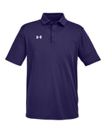 Men's Tech Polo - Purple/ White