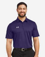 Men's Tech Polo - Purple/ White