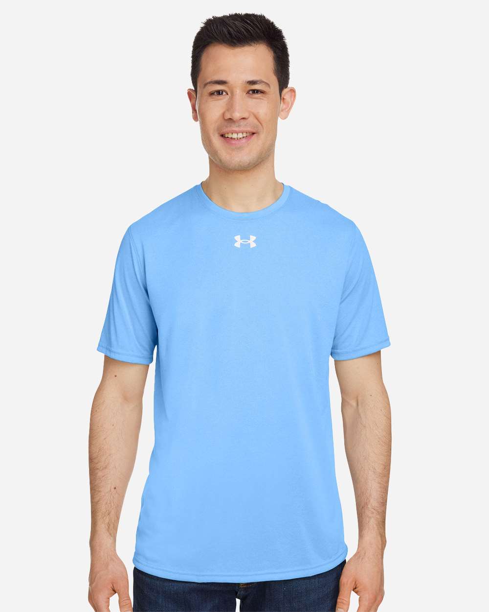Men's Team Tech T-Shirt - Carolina Blue/ White