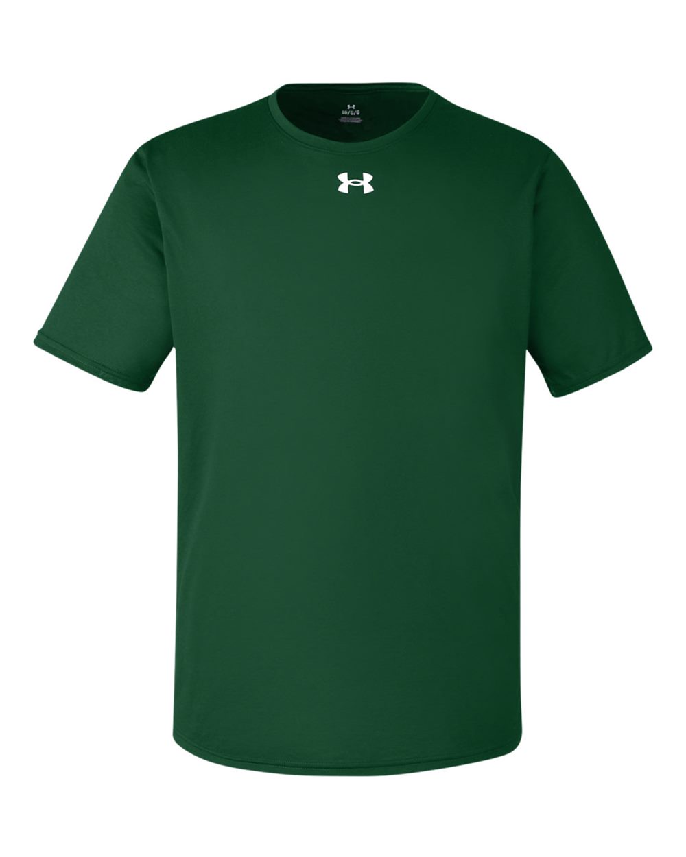 Men's Team Tech T-Shirt - Forest Green/ White