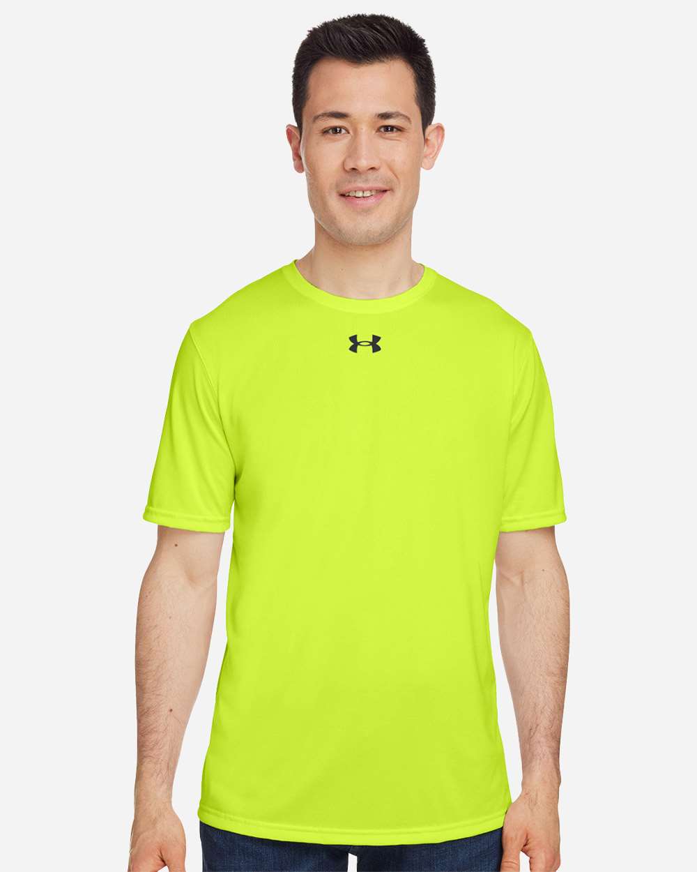 Men's Team Tech T-Shirt - High-Vis Yellow/ Black