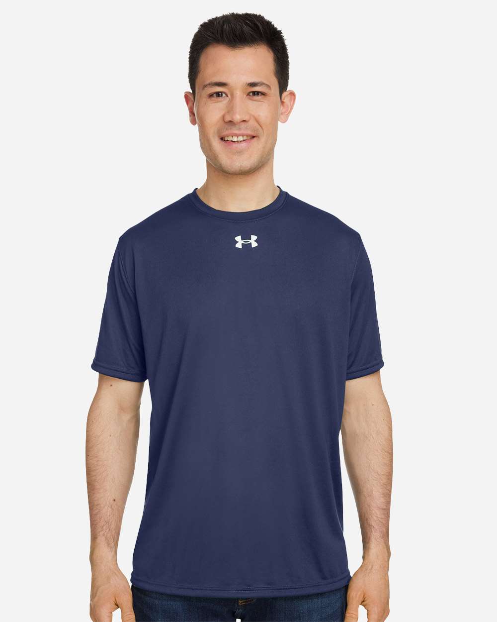 Men's Team Tech T-Shirt - Midnight Navy/ White
