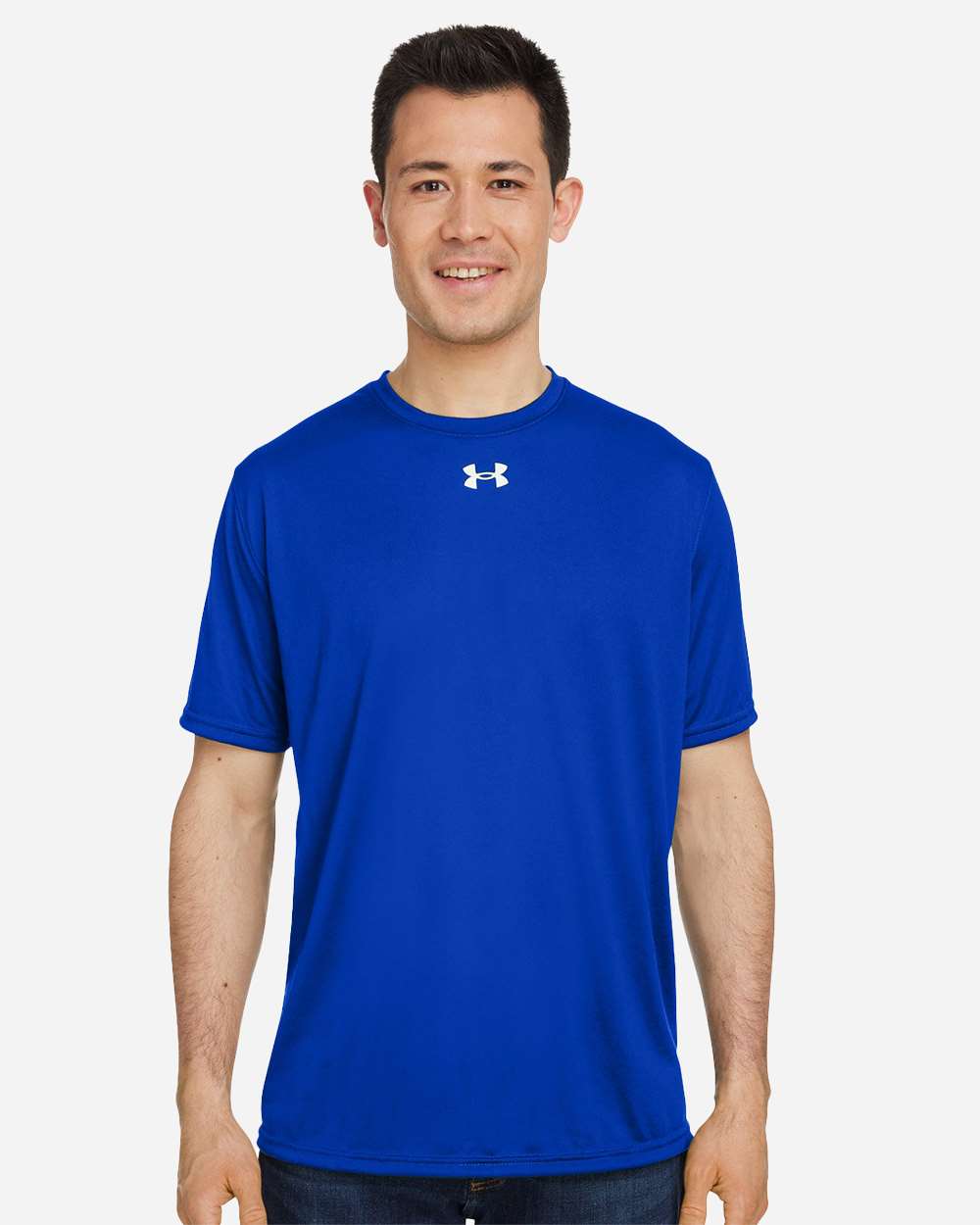 Men's Team Tech T-Shirt - Royal/ White