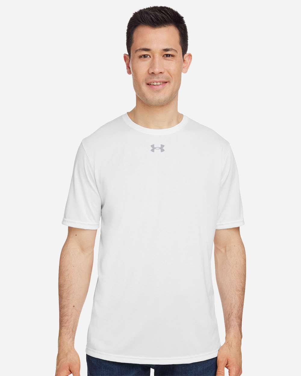 Men's Team Tech T-Shirt - White/ Mod Grey