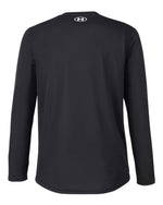 Men's Team Tech Long Sleeve T-Shirt - Black/ White