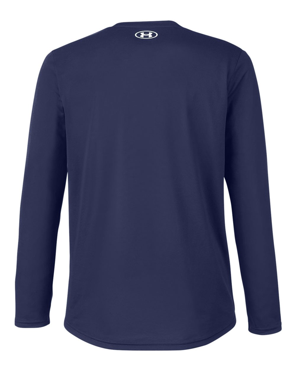 Men's Team Tech Long Sleeve T-Shirt - Midnight Navy/ White