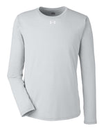 Men's Team Tech Long Sleeve T-Shirt - Mod Grey Light Heather/ White