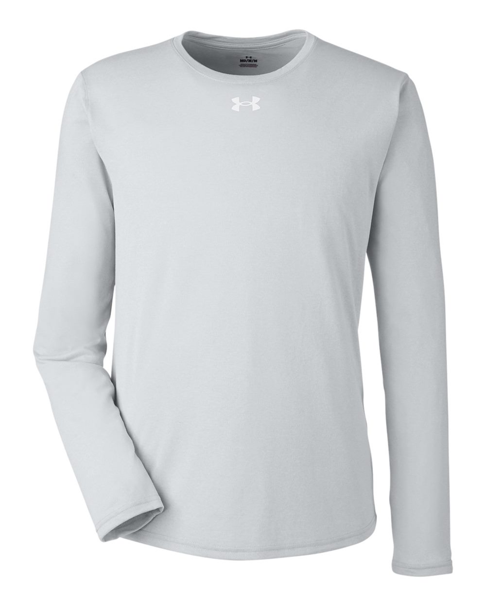 Men's Team Tech Long Sleeve T-Shirt - Mod Grey Light Heather/ White