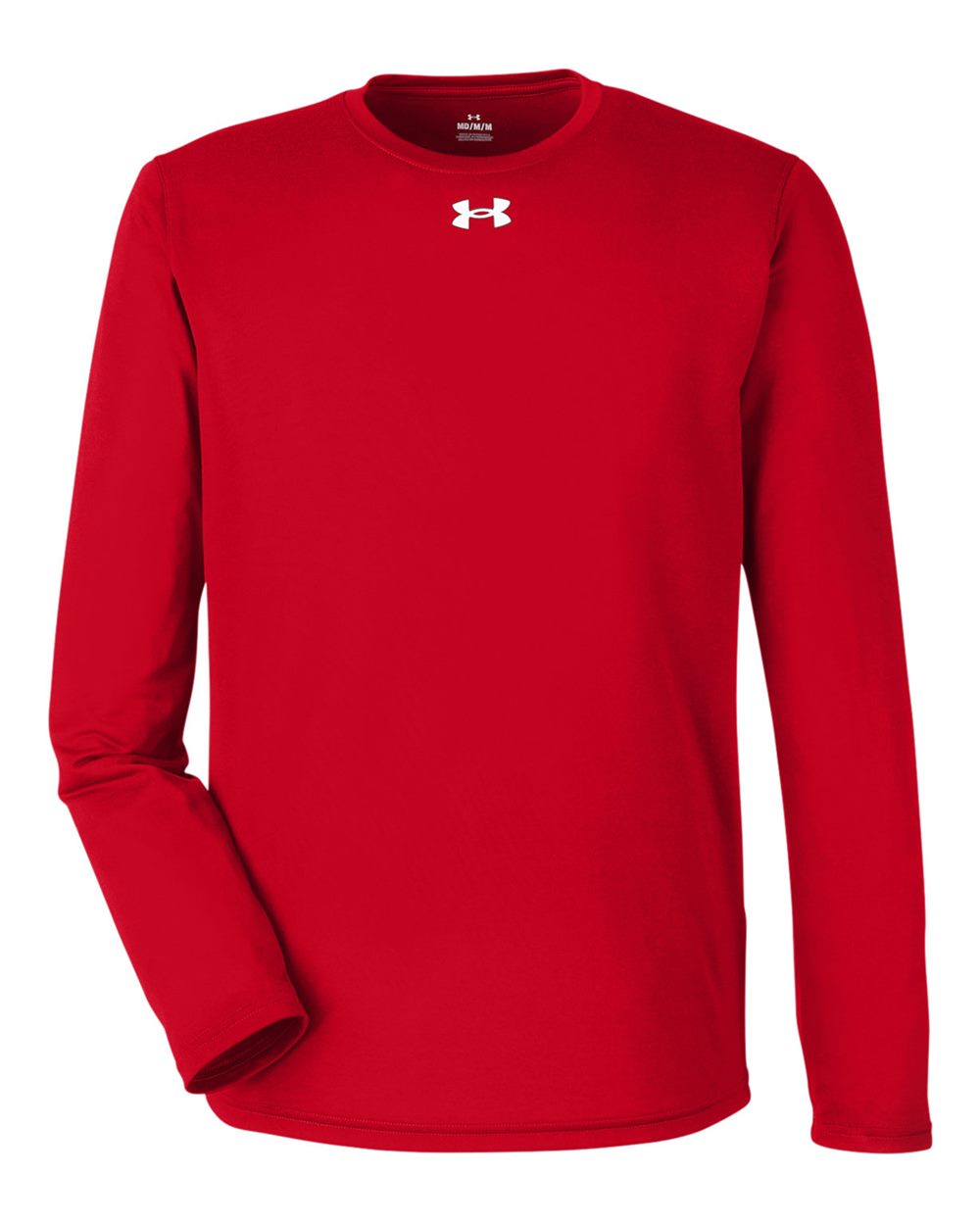 Men's Team Tech Long Sleeve T-Shirt - Red/ White