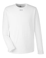 Men's Team Tech Long Sleeve T-Shirt - White/ Mod Grey