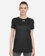 Women's Team Tech T-Shirt - Black/ White