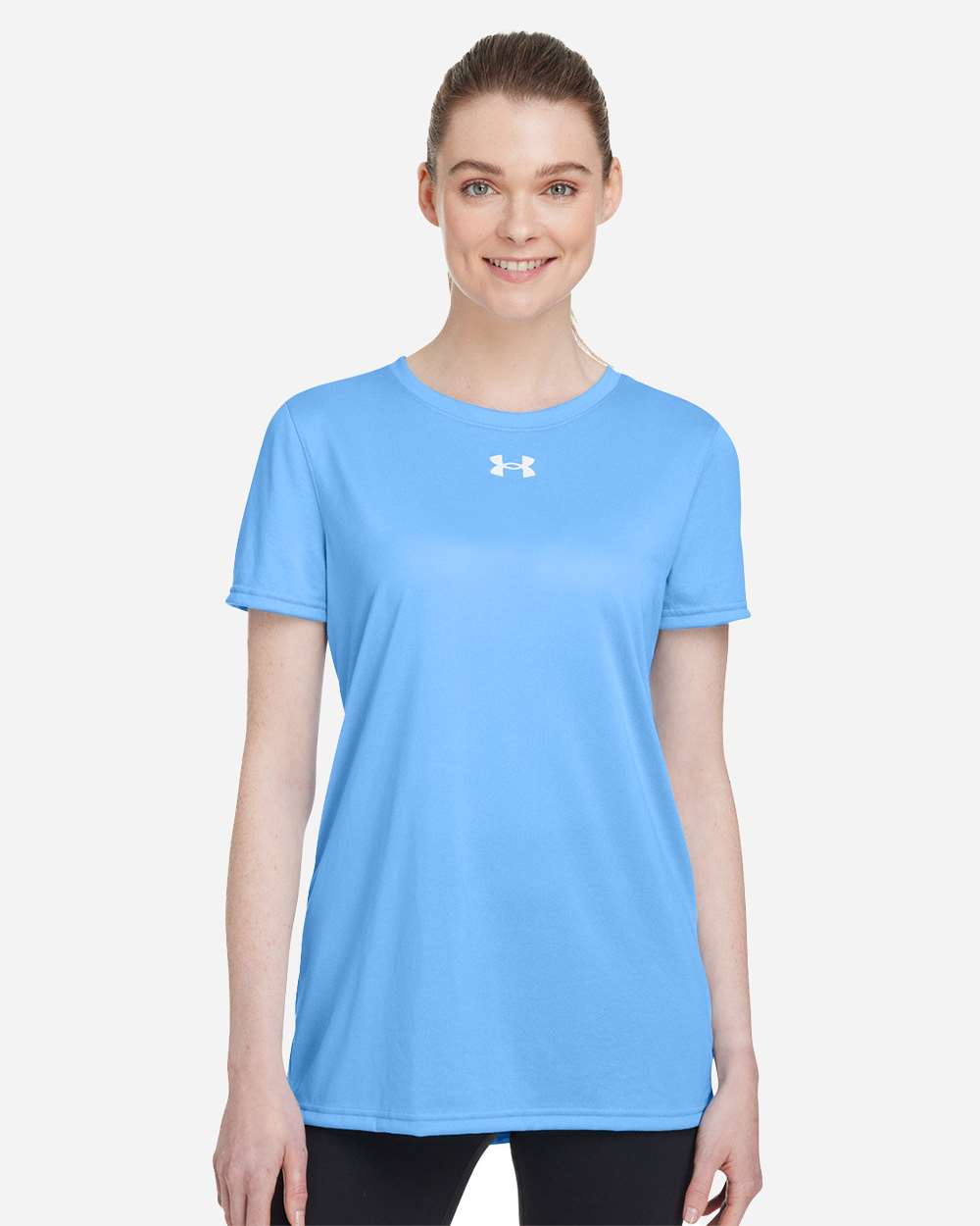 Women's Team Tech T-Shirt - Carolina Blue/ White