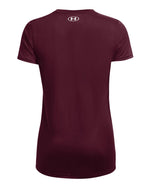 Women's Team Tech T-Shirt - Maroon/ White