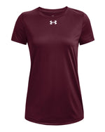 Women's Team Tech T-Shirt - Maroon/ White
