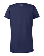 Women's Team Tech T-Shirt - Midnight Navy/ White
