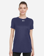 Women's Team Tech T-Shirt - Midnight Navy/ White