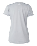 Women's Team Tech T-Shirt - Mod Grey Light Heather/ White