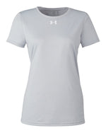 Women's Team Tech T-Shirt - Mod Grey Light Heather/ White