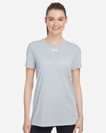 Women's Team Tech T-Shirt - Mod Grey Light Heather/ White