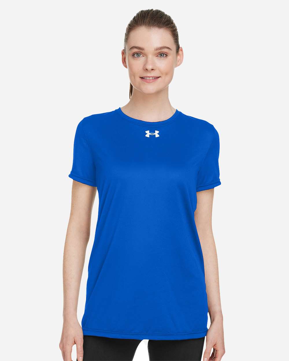 Women's Team Tech T-Shirt - Royal/ White
