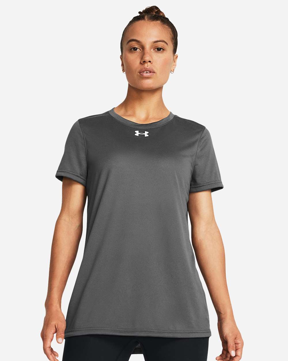 Women's Team Tech T-Shirt - Castlerock/ White