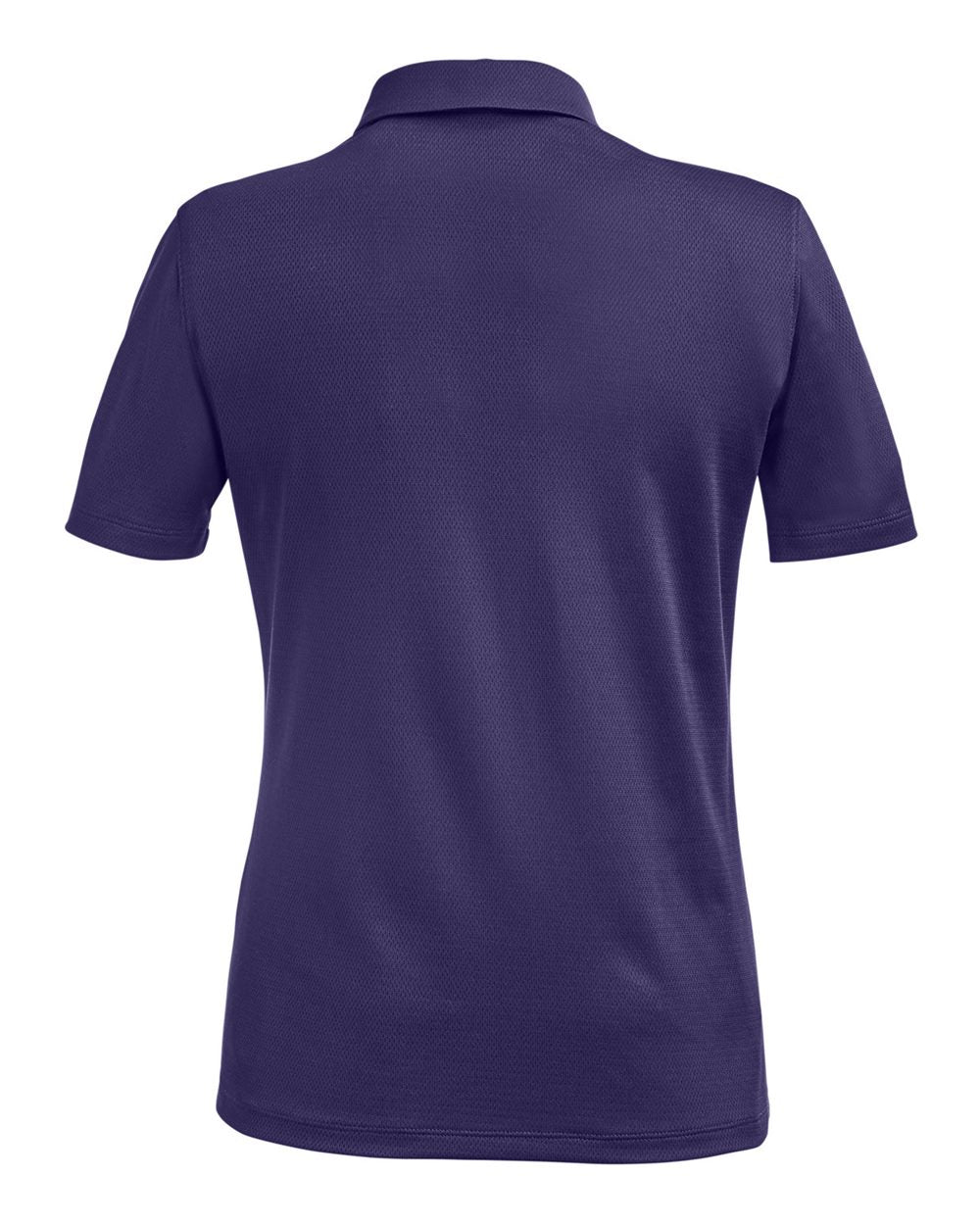 Women's Tech Polo - Purple/ White