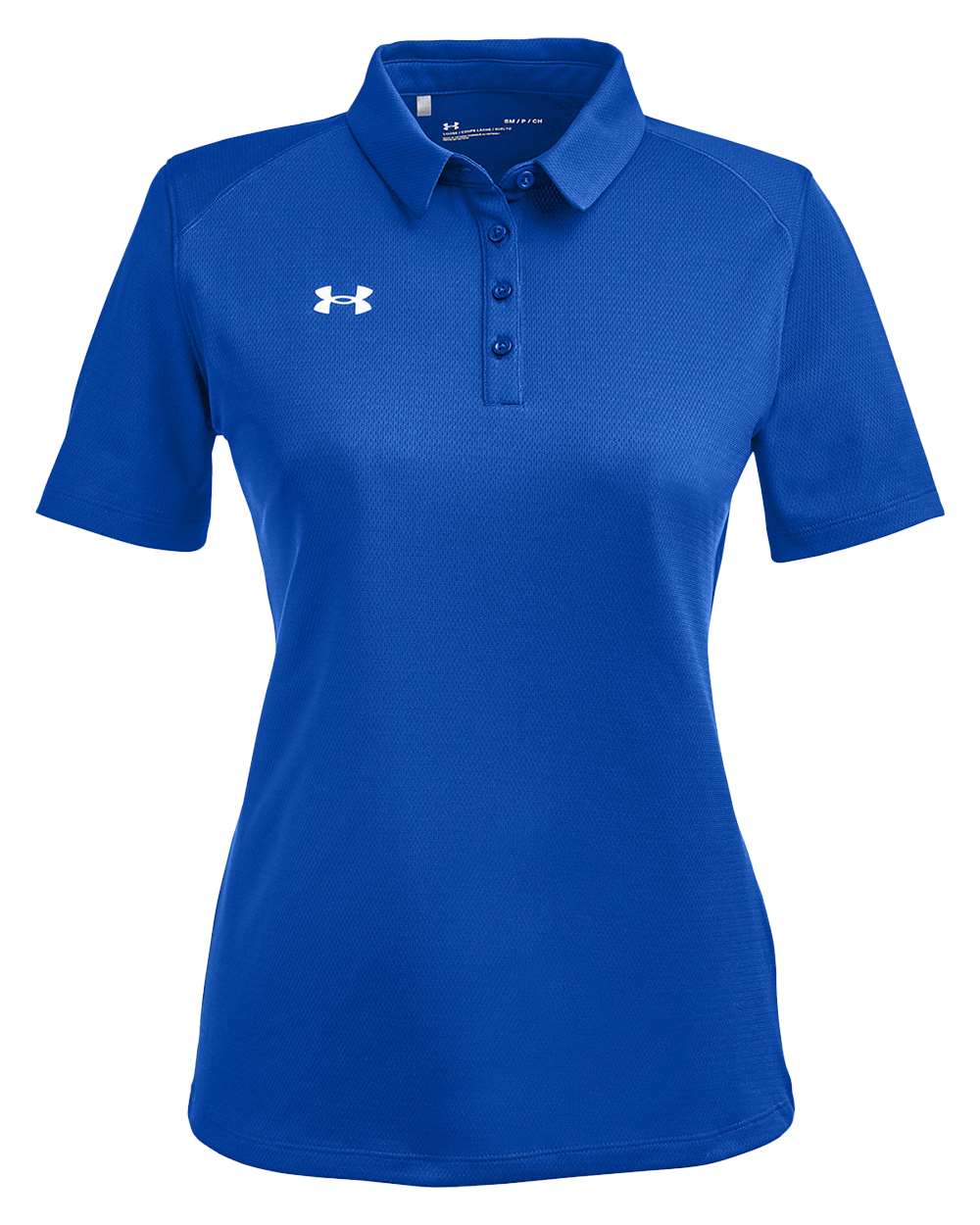 Women's Tech Polo - Royal/ White