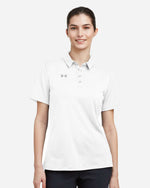 Women's Tech Polo - White/ Mod Grey