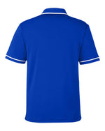 Men's Tipped Teams Performance Polo - Royal/ White