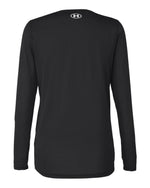 Women's Team Tech Long Sleeve T-Shirt - Black/ White