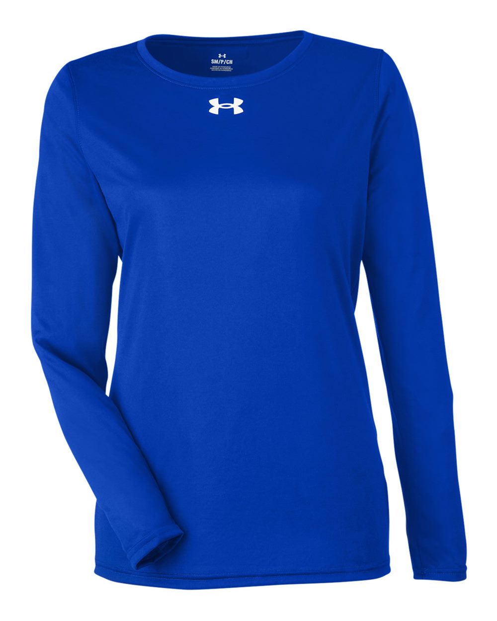 Women's Team Tech Long Sleeve T-Shirt - Royal/ White