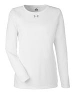 Women's Team Tech Long Sleeve T-Shirt - White/ Mod Grey