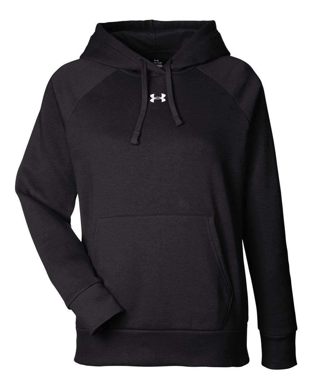 Women's Rival Fleece Hooded Sweatshirt - Black/ White