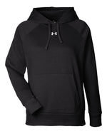Women's Rival Fleece Hooded Sweatshirt - Black/ White