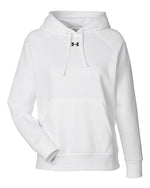 Women's Rival Fleece Hooded Sweatshirt - White/ Black