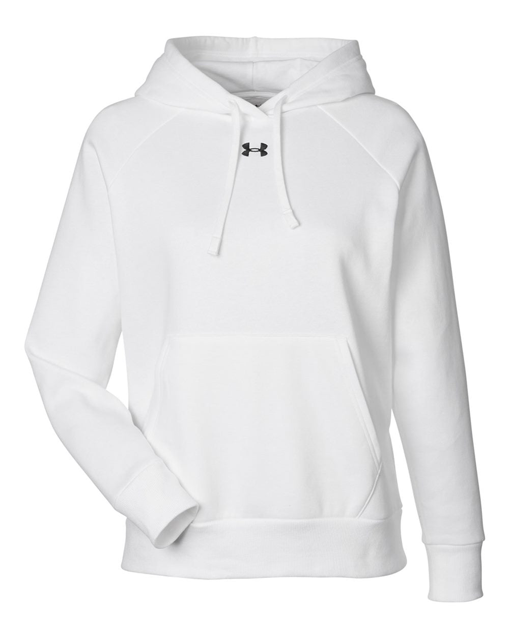 Women's Rival Fleece Hooded Sweatshirt - White/ Black