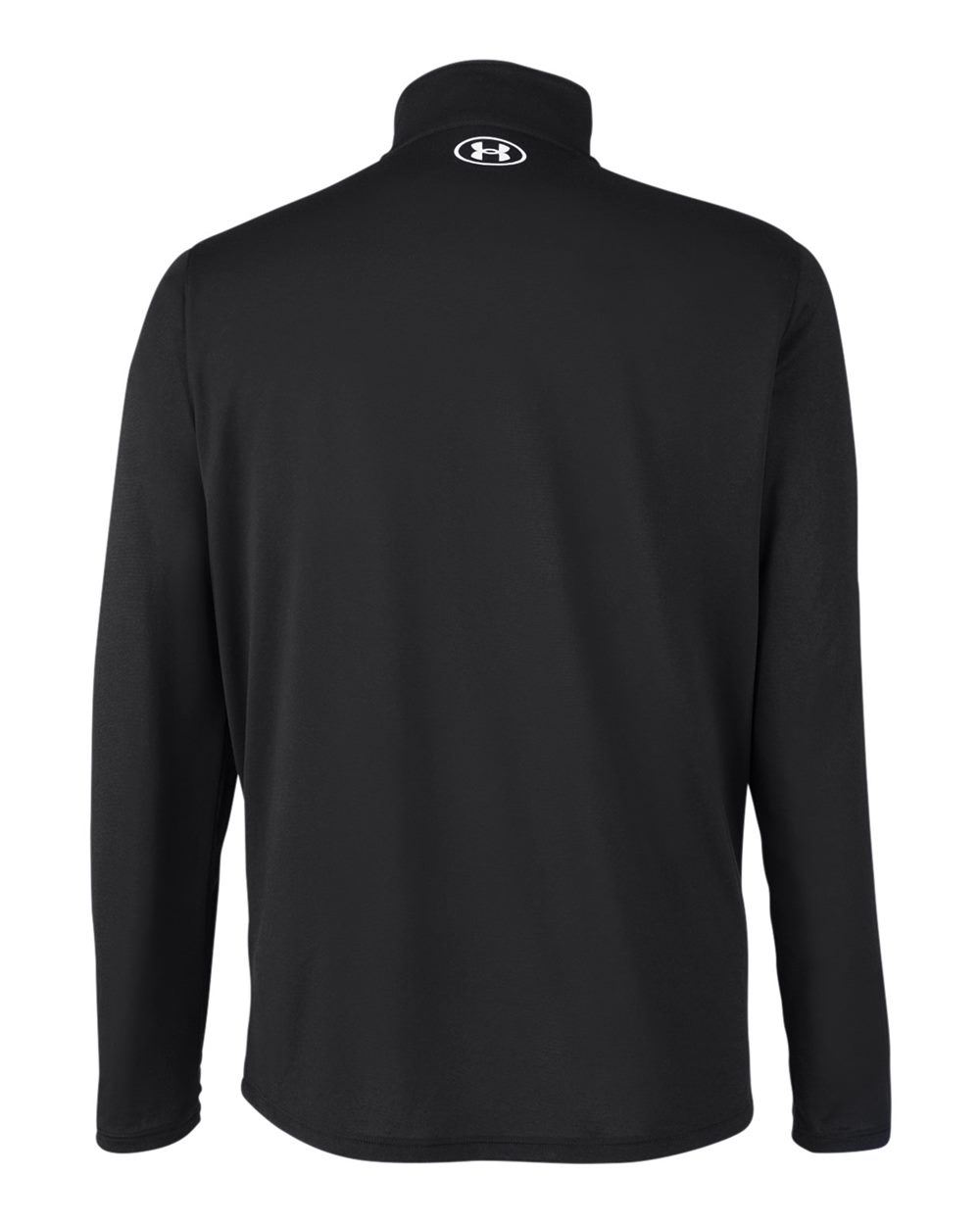 Men's Team Tech Quarter-Zip Pullover - Black/ White